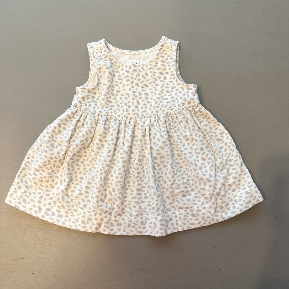 Thin welled corduroy dress